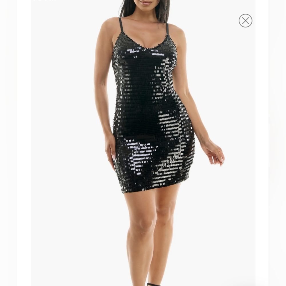 NWT Speechless Junior Sequin Dress Sz XL